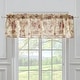 preview thumbnail 1 of 4, Greenland Home Fashions Antique Rose Valance Ecru