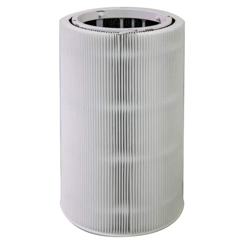 Filter-Monster Replacement True HEPA for Blueair Blue Pure 411 Particle and Carbon Filter - White