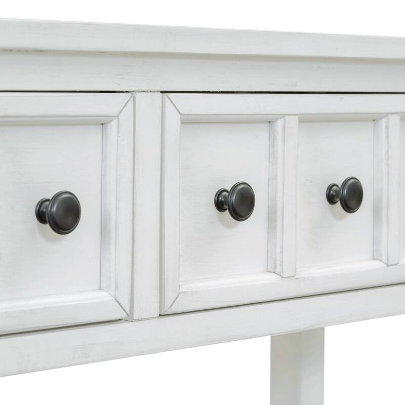 Rustic Entryway Console Table and 60" Long Sofa Table