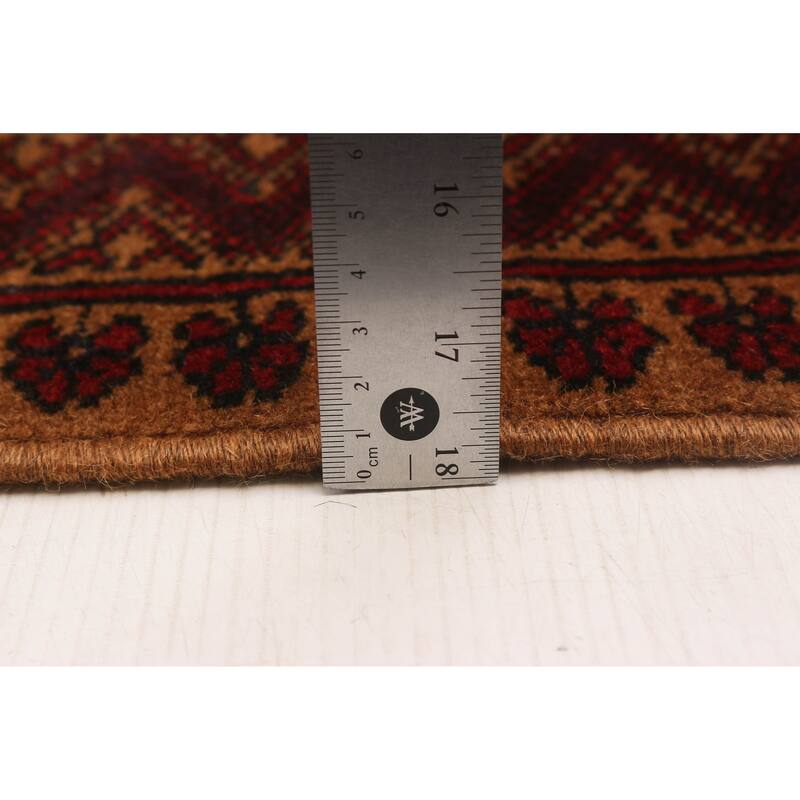 ECARPETGALLERY Hand-knotted Teimani Brown Wool Rug - 6'9 x 9'3