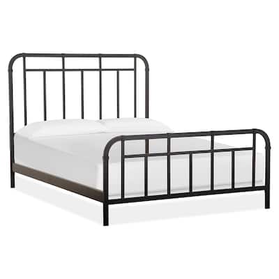 Magnussen Home Harper Springs Forged Iron Metal Bed