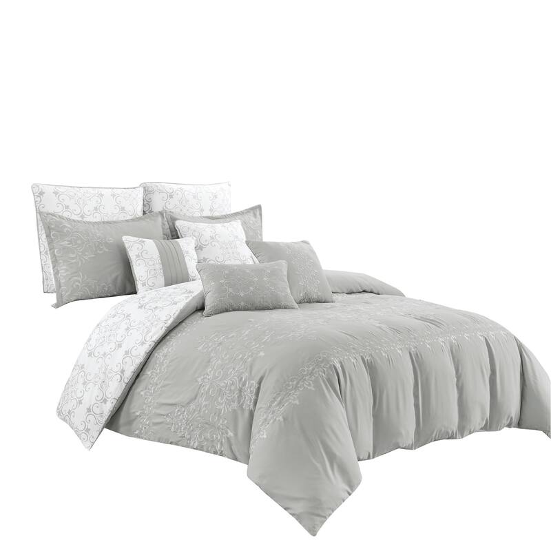 Eustacia Luxury 9 Piece Comforter Set