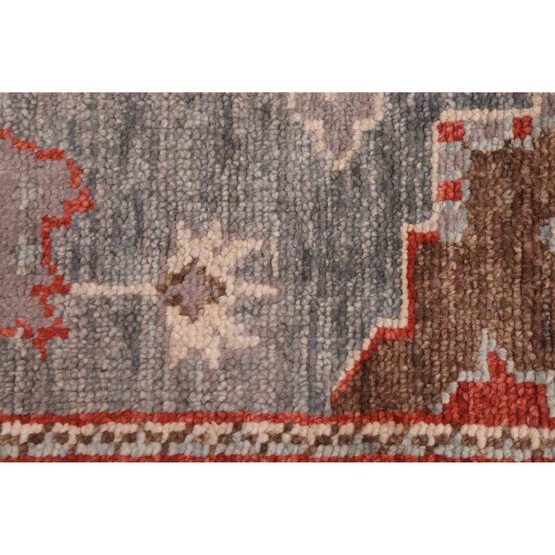ECARPETGALLERY Hand-knotted Jules Serapi Grey Wool Rug - 8'2 x 10'0