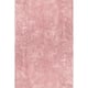 Nuloom Loni SuperiorWash Solid Machine Washable Shag Area Rug