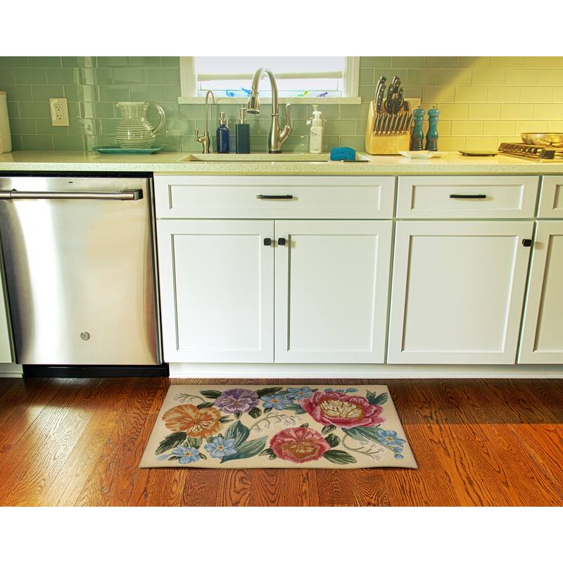 Liora Manne Esencia Secret Garden Indoor/Outdoor Mat