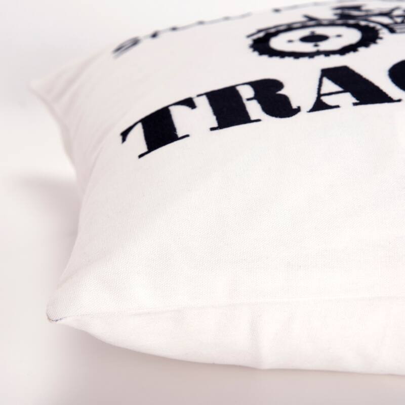 Rizzy Home Still Plays with Tractors Throw Pillow