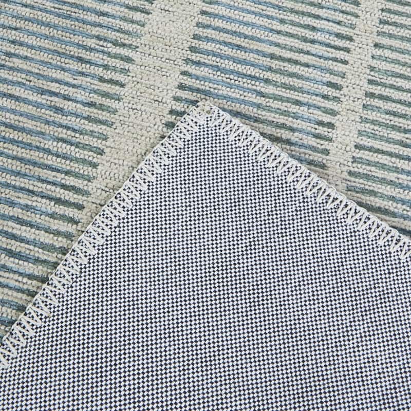 Chauncey Modern Striped Indoor/Outdoor Area Rug