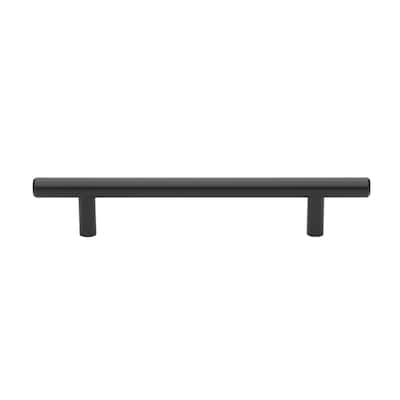 GlideRite 5-Pack 5-inch Center to Center Solid Steel Cabinet Pull
