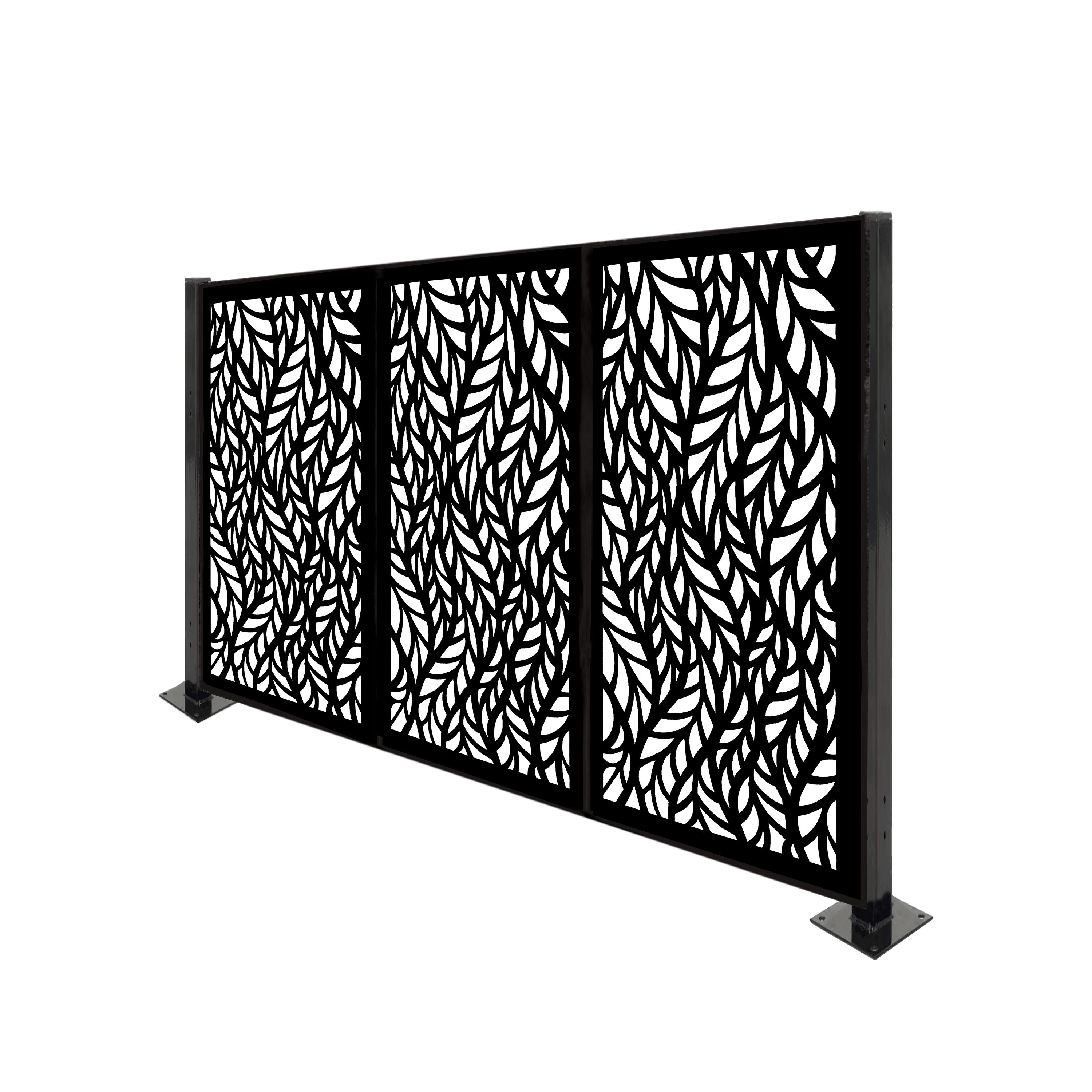 HighlanderHome Freestanding Modular Metal Privacy Screen, 4FtX 6Ft - On  Sale - Overstock - 31301819