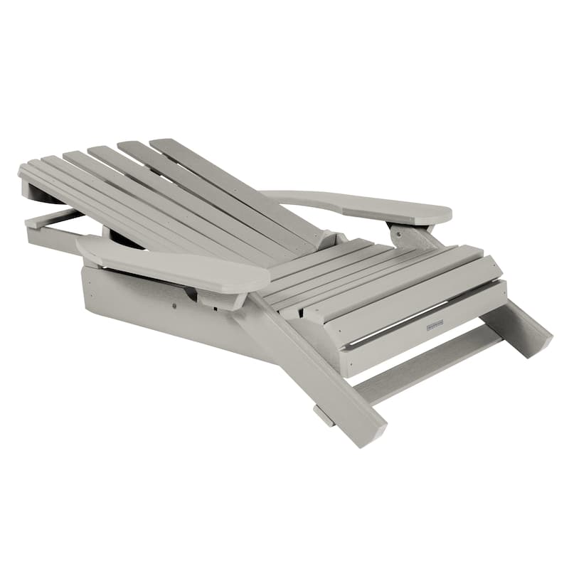 HIGHWOOD King-Size Folding and Reclining Adirondack Chair