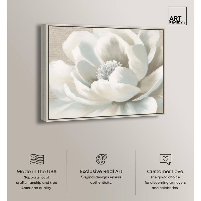 Silken Sepal II Canvas by Art Remedy