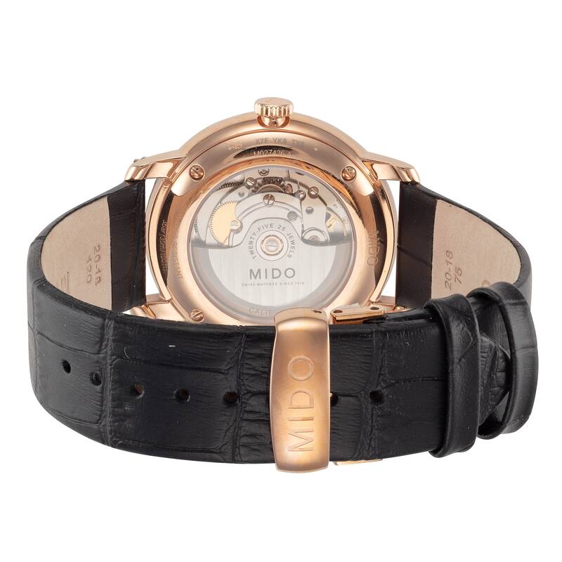 Mido Men's Baroncelli 40mm Automatic Watch M0274263601800 - Black - N/A