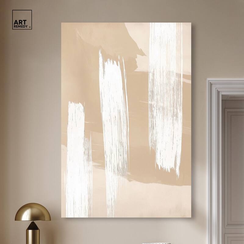 Gestural Grains I Canvas by Art Remedy, Gallery Wrapped