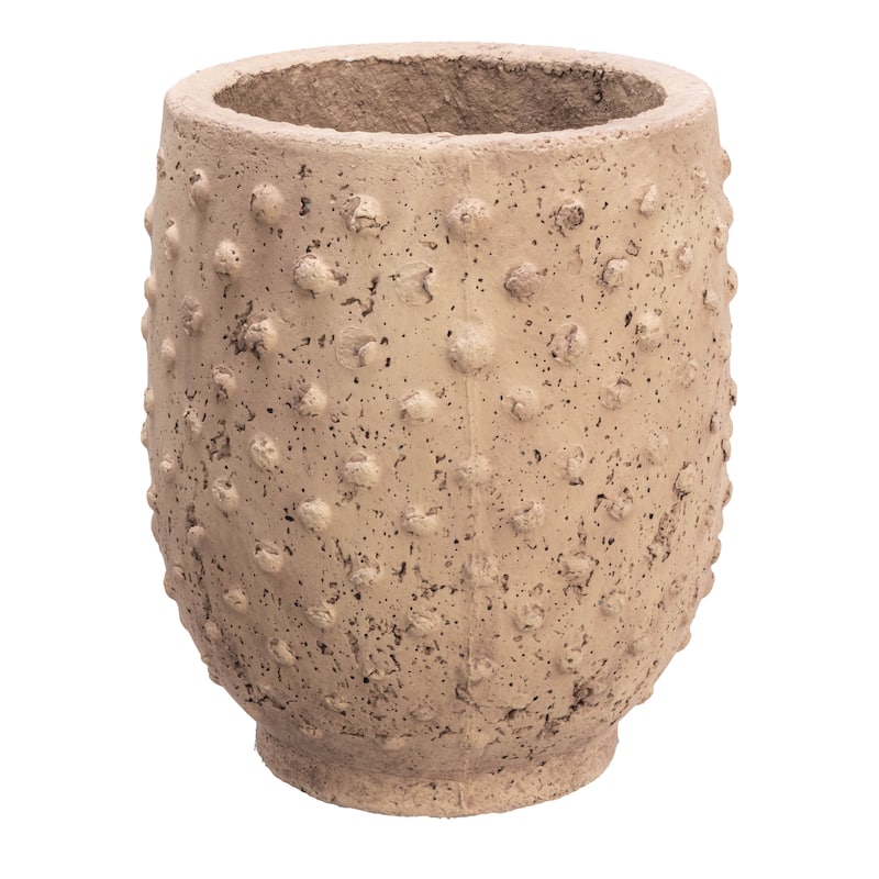 Distressed Hobnail Planter