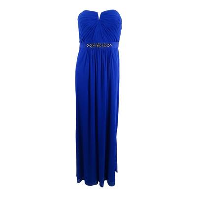 Adrianna Papell Women's Strapless Ruched Gown