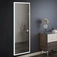 preview thumbnail 4 of 11, Full-length 65-inch Illuminated Rectangle Vanity LED-lit Mirror - 64x21