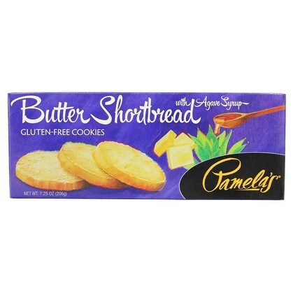 Pamela's Products Shortbread Cookies - Butter - Case of 6 - 7.25 oz.