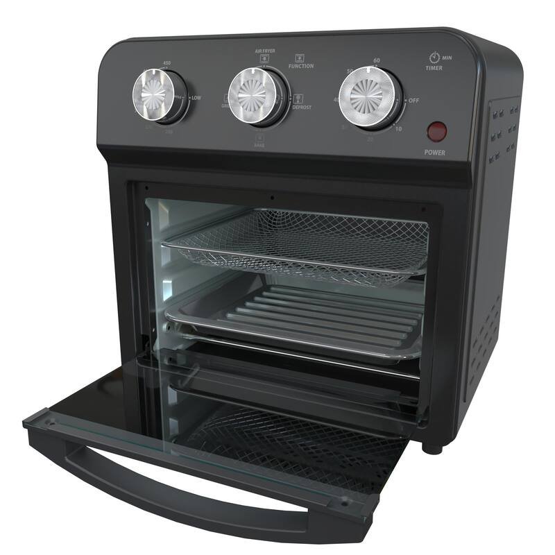 12.5 Quart Air Fryer Convection Toaster Oven, 1500W, 4 Cooking Modes, 7-in-1 Multifunction