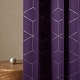 preview thumbnail 56 of 86, Deconovo Decorative Silver Diamond Curtains (2 Panel)