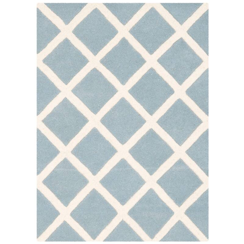 SAFAVIEH Handmade Chatham Retha Modern Moroccan Wool Rug