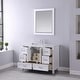 preview thumbnail 14 of 110, Altair Isla Single Bathroom Vanity Set and Aosta White Countertop with Mirror