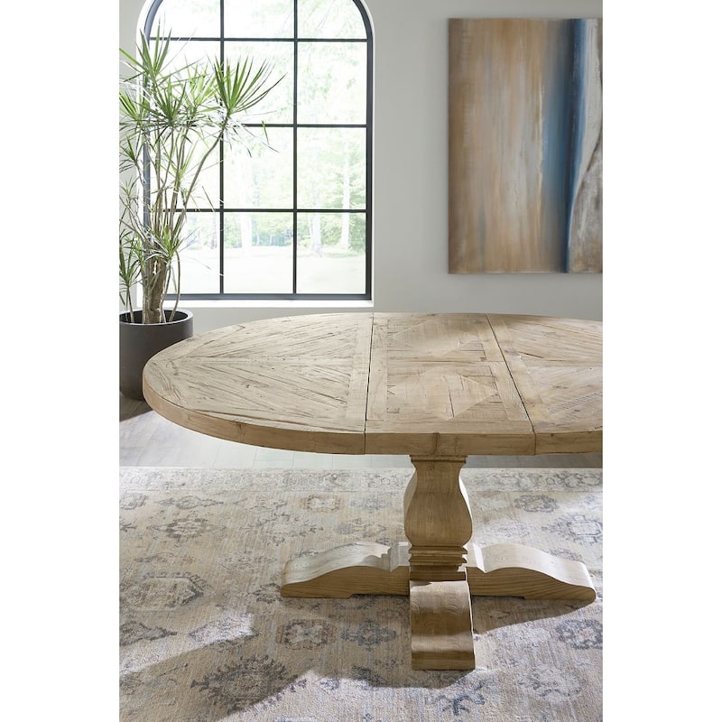 Manor House 60" Reclaimed Elm Dining Table, Brown