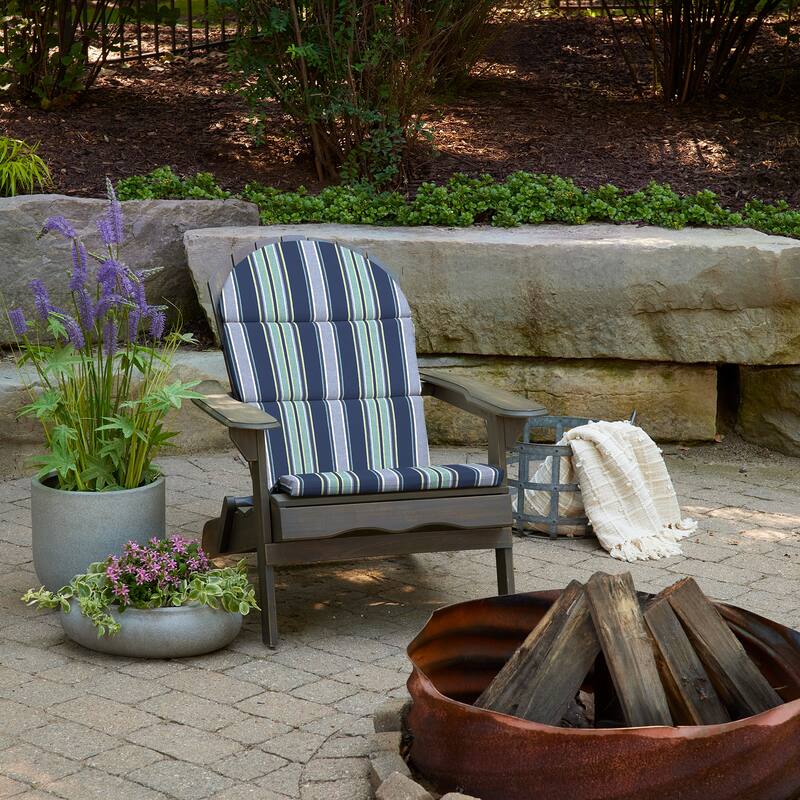 ARDEN Outdoor Foam Adirondack Cushion, Set of 2