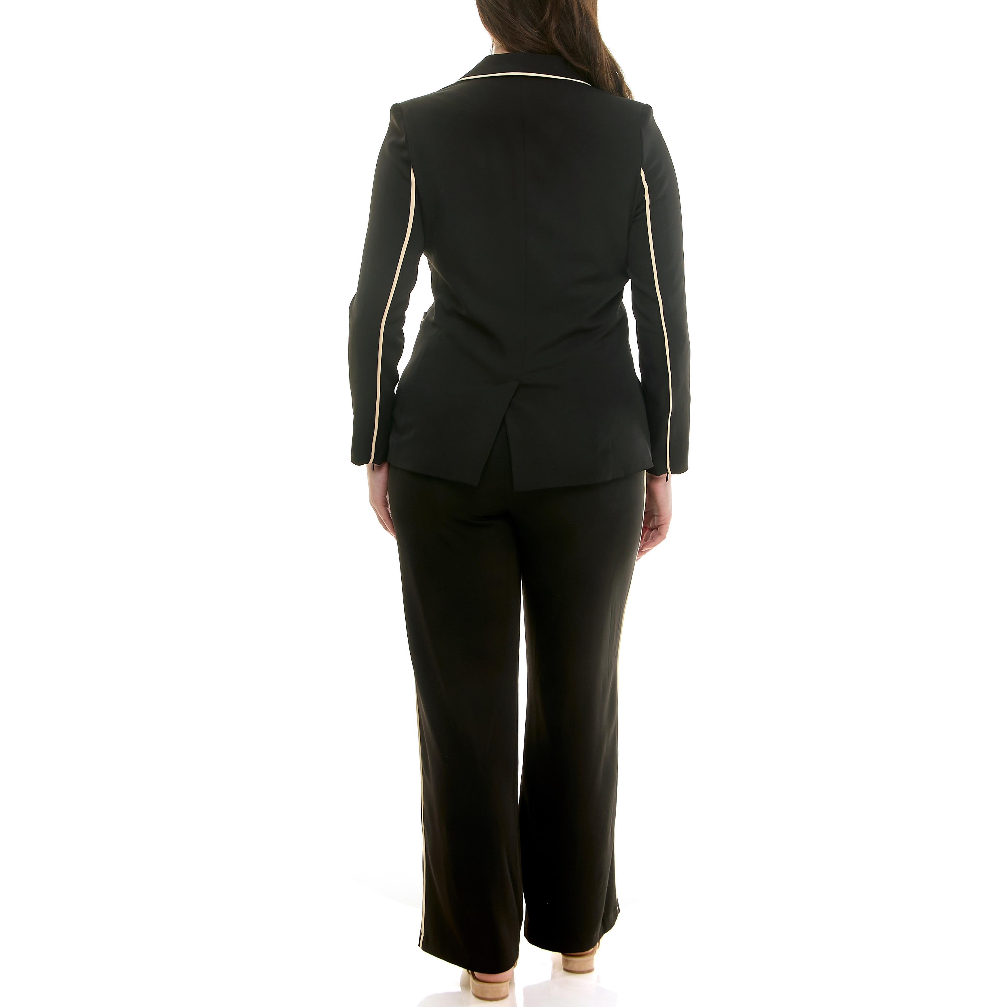 Nicole Miller Crepe Blazer - Overstock - 43113209