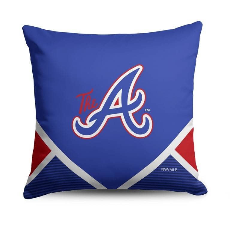 MLB City Connect 18 Inch Throw Pillow - 18" x 18" - Atlanta Braves