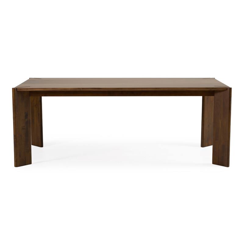 Modrest Edelman Mid-Century Modern Walnut Dining Table