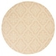 preview thumbnail 43 of 43, SAFAVIEH Handmade Easy Care Loriann Oriental Rug 6' Round - Creme - Round