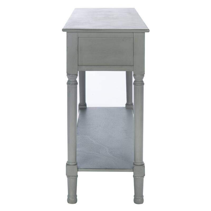 SAFAVIEH Macie 3-Drawer Console Table - 47.3" W x 13" L x 29.5" H - 47.3" W x 13" L x 29.5" H - 47Wx13Dx30H
