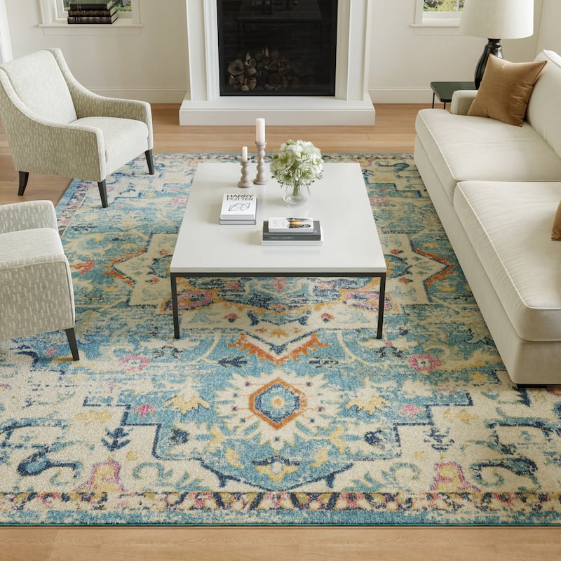 Nourison Cayuga Abstract Medallion Area Rug