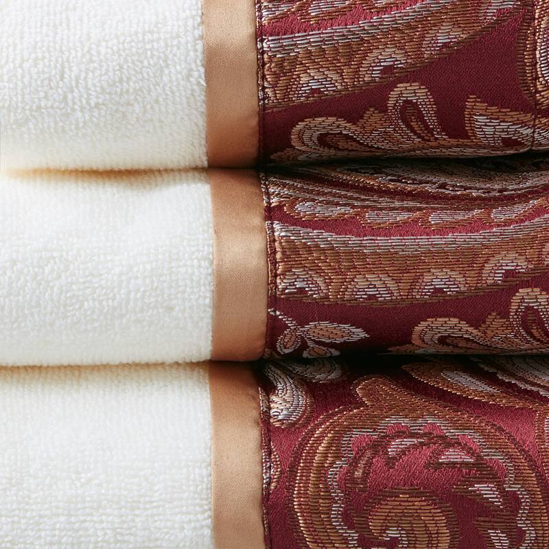 Madison Park Aubrey 6 Piece Jacquard Towel Set