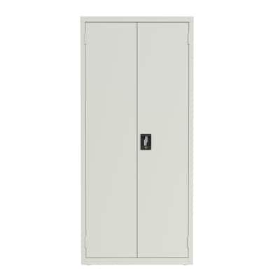 Hirsh Welded Steel Storage Cabinet with 4 Shelves, 15"Dx30"Wx66"H, Putty