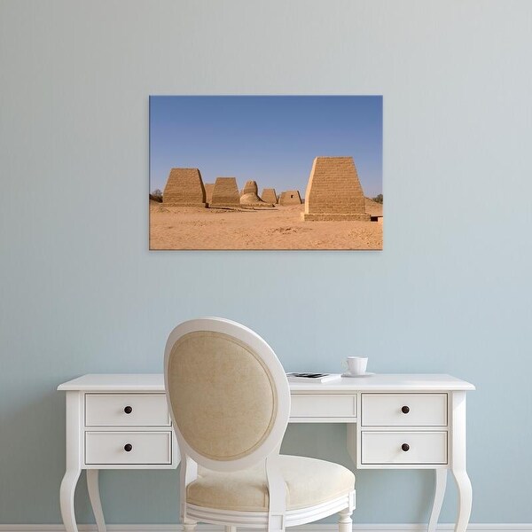 Easy Art Prints Sergio Pitamitz's 'The Tombs Of Garamantes' Premium Canvas Art