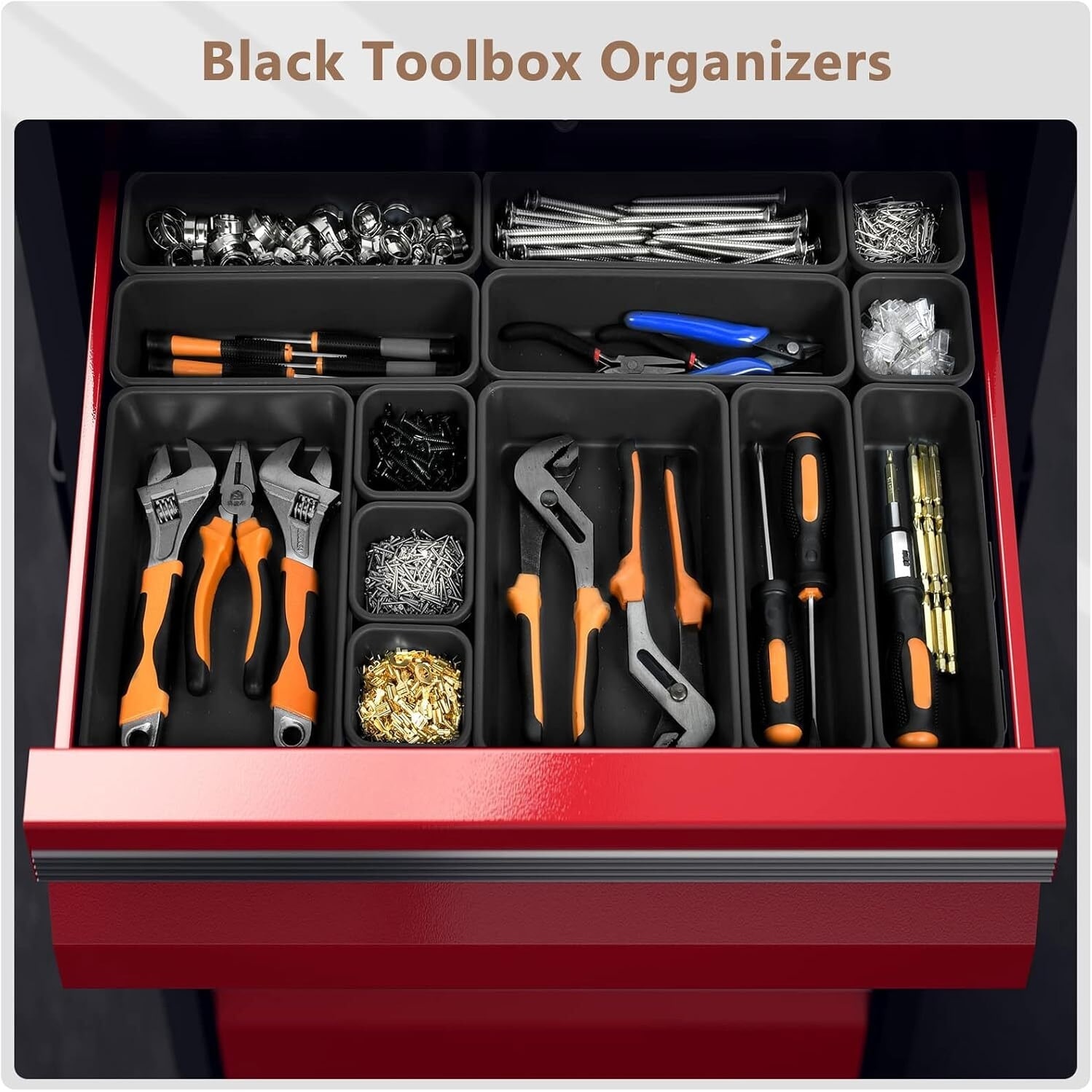58 PCS 5 Size Tool Box Organizer Tray Divider Set Bed Bath Beyond 42433794
