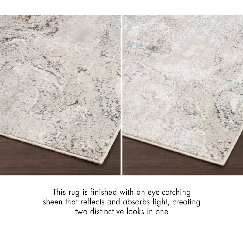 Nourison Glam Indoor Abstract Area Rug
