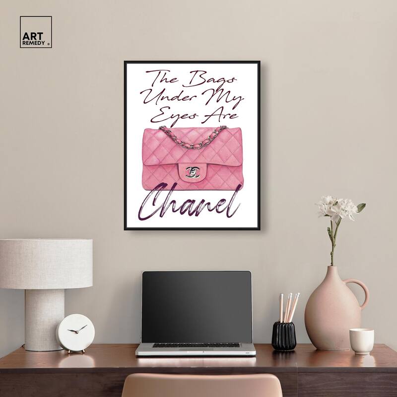 The Bag Under my Eyes Canvas by Art Remedy