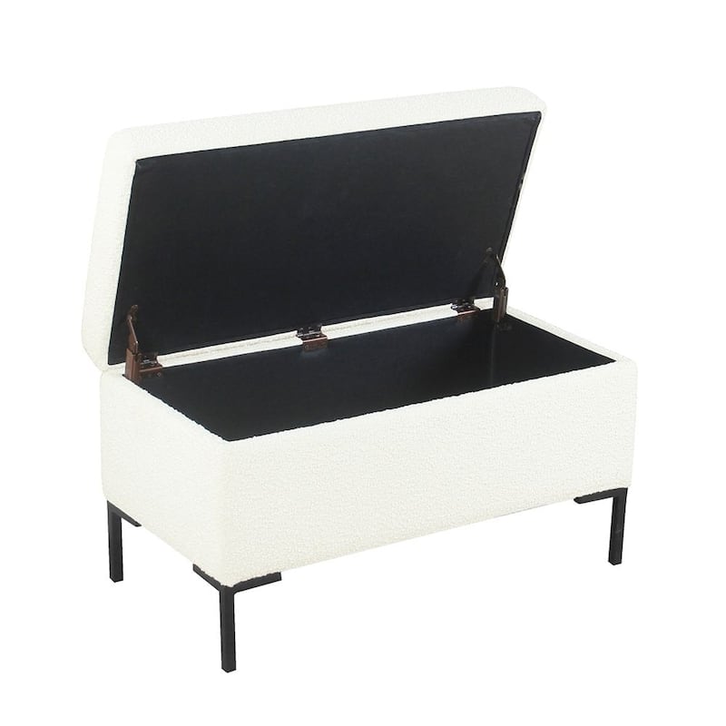 HomePop Storage Bench with Metal Leg