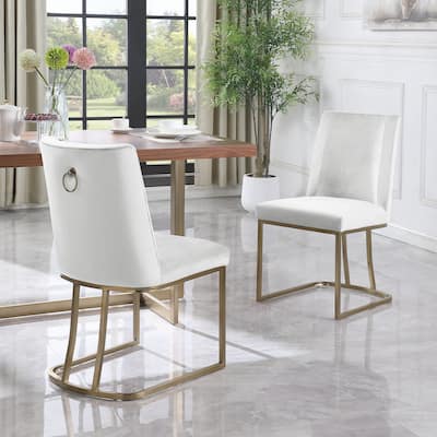 Velvet Upolstered Side Chair,Dining Chairs