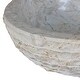 preview thumbnail 5 of 6, vidaXL Basin Marble 15.7" Cream - 15.7" x 5.9"