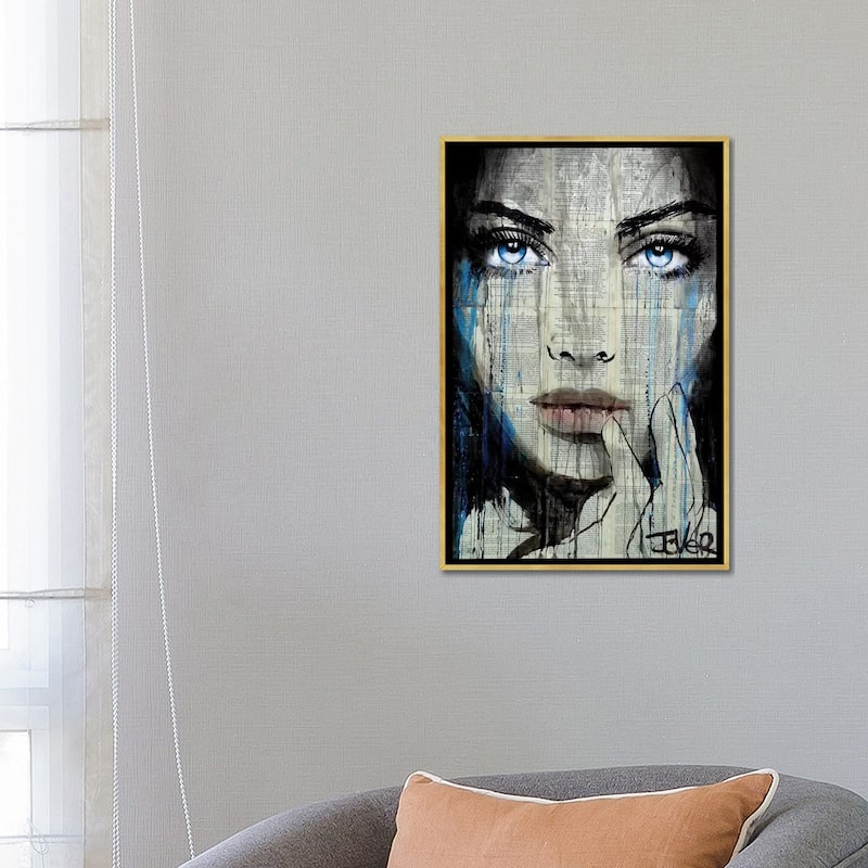 iCanvas "Windy" by Loui Jover Framed