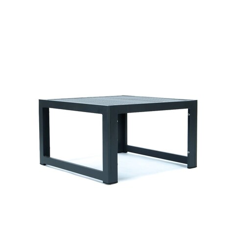 LeisureMod Chelsea Outdoor Aluminum Coffee Table