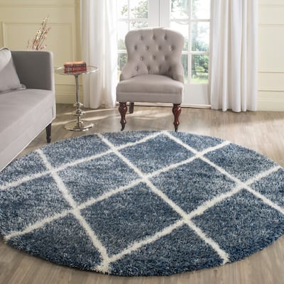 SAFAVIEH, Montreal Shag Augustina Trellis 2-inch Thick Rug