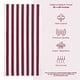 preview thumbnail 7 of 64, American Soft Linen,100% Cotton 4 Pack Beach Towels, 30 x 60 Cabana Striped Pool Towels