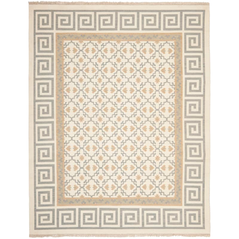 SAFAVIEH Couture Handmade Sumak Flatweave Mirnije Traditional Oriental Wool