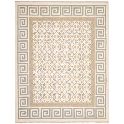 SAFAVIEH Couture Handmade Sumak Flatweave Mirnije Traditional Oriental Wool