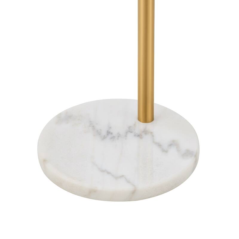 69" Modern Arching Floor Lamp with Rotatable Lamp Shade and LED Bulb
