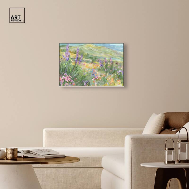 Blooming Fields Canvas by Art Remedy